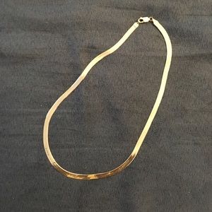 14k 16” herringbone necklace